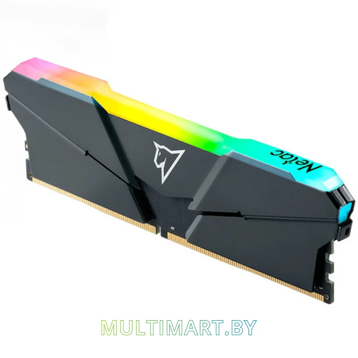 Оперативная память Netac Shadow RGB 8GB DDR4 PC4-25600 (NTSRD4P32SP-08E)